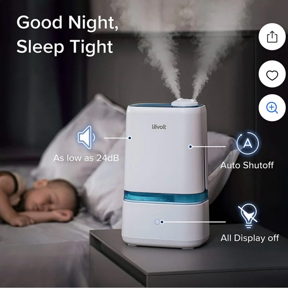 Levoit Cool Mist Humidifier Classic 200 - Picture 2 of 8